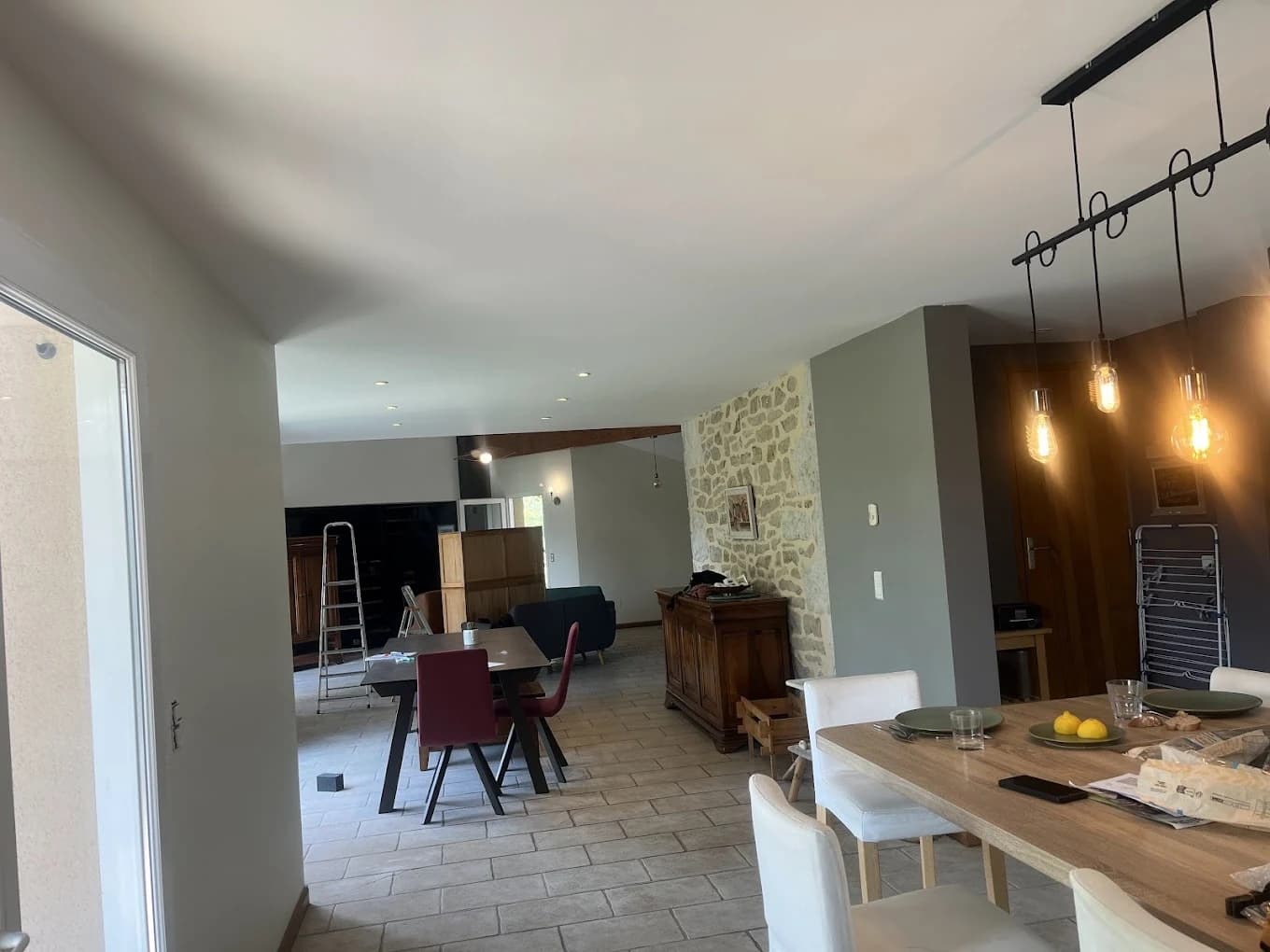 Peinture intérieure grand volume