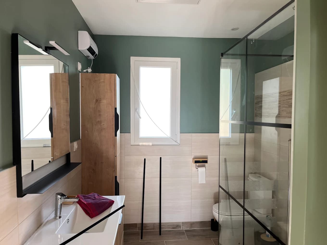 Peinture salle de bain moderne